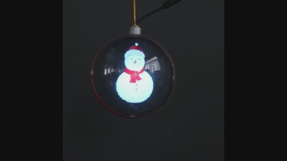 3D Hologram Ball 12cm Christmas Decoration & Gift